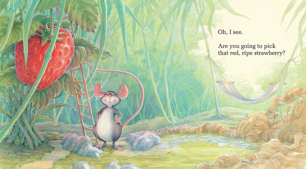 Little Mouse, Red Strawberry
