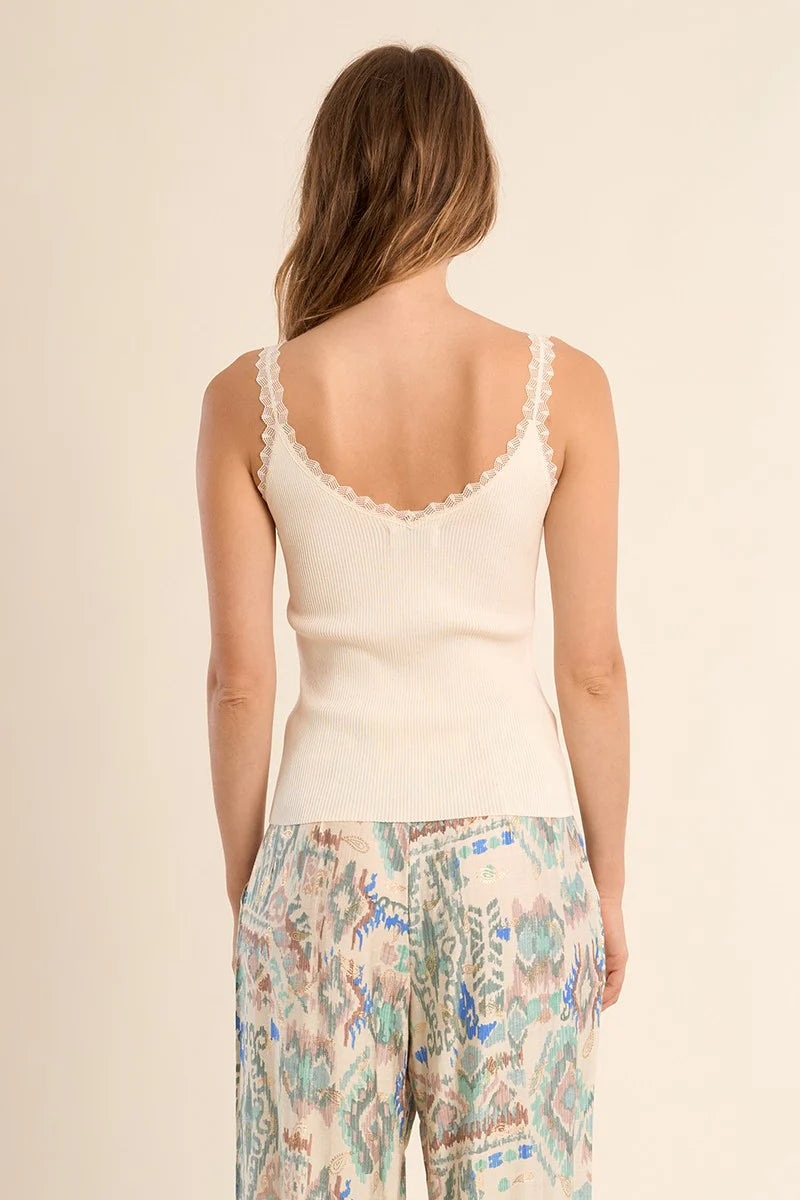 Tank w/Lace Straps