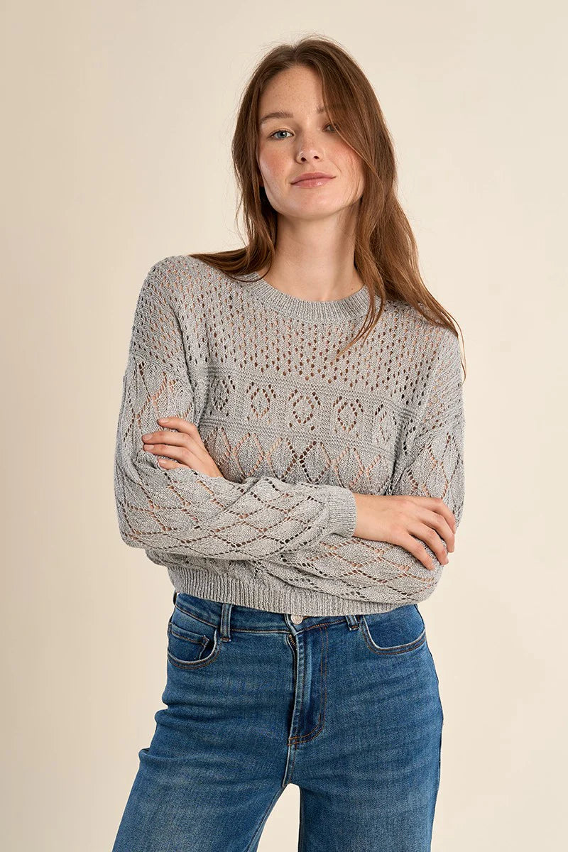 Semi-Sheer Sweater