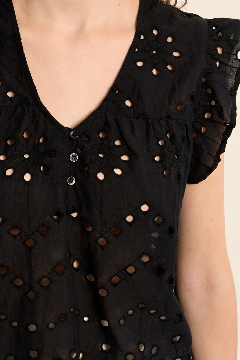 Embroidered Top