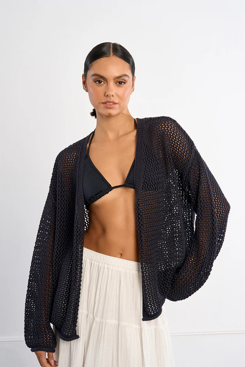 Open-Knit Cardigan