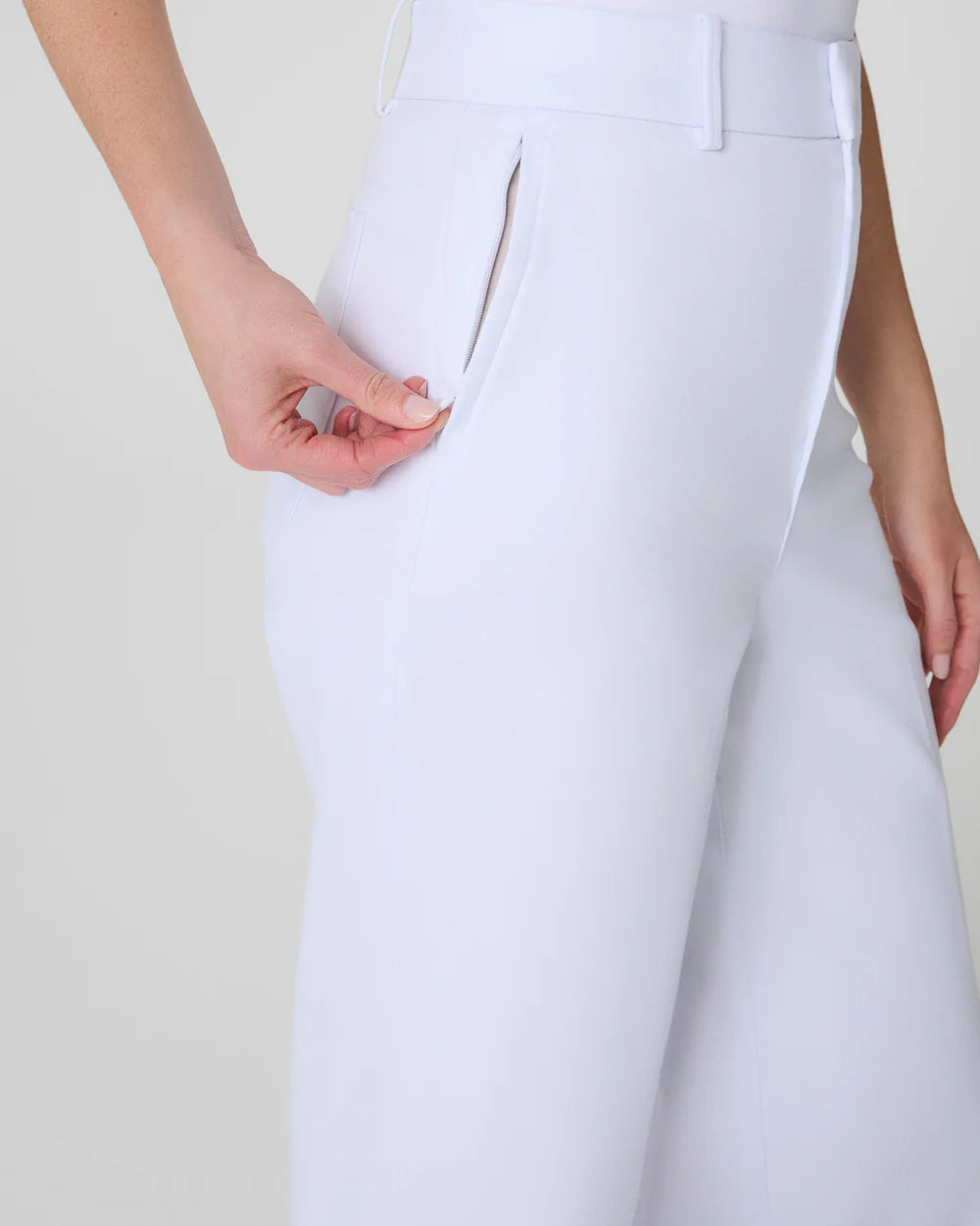 Twill Wide Leg Pant