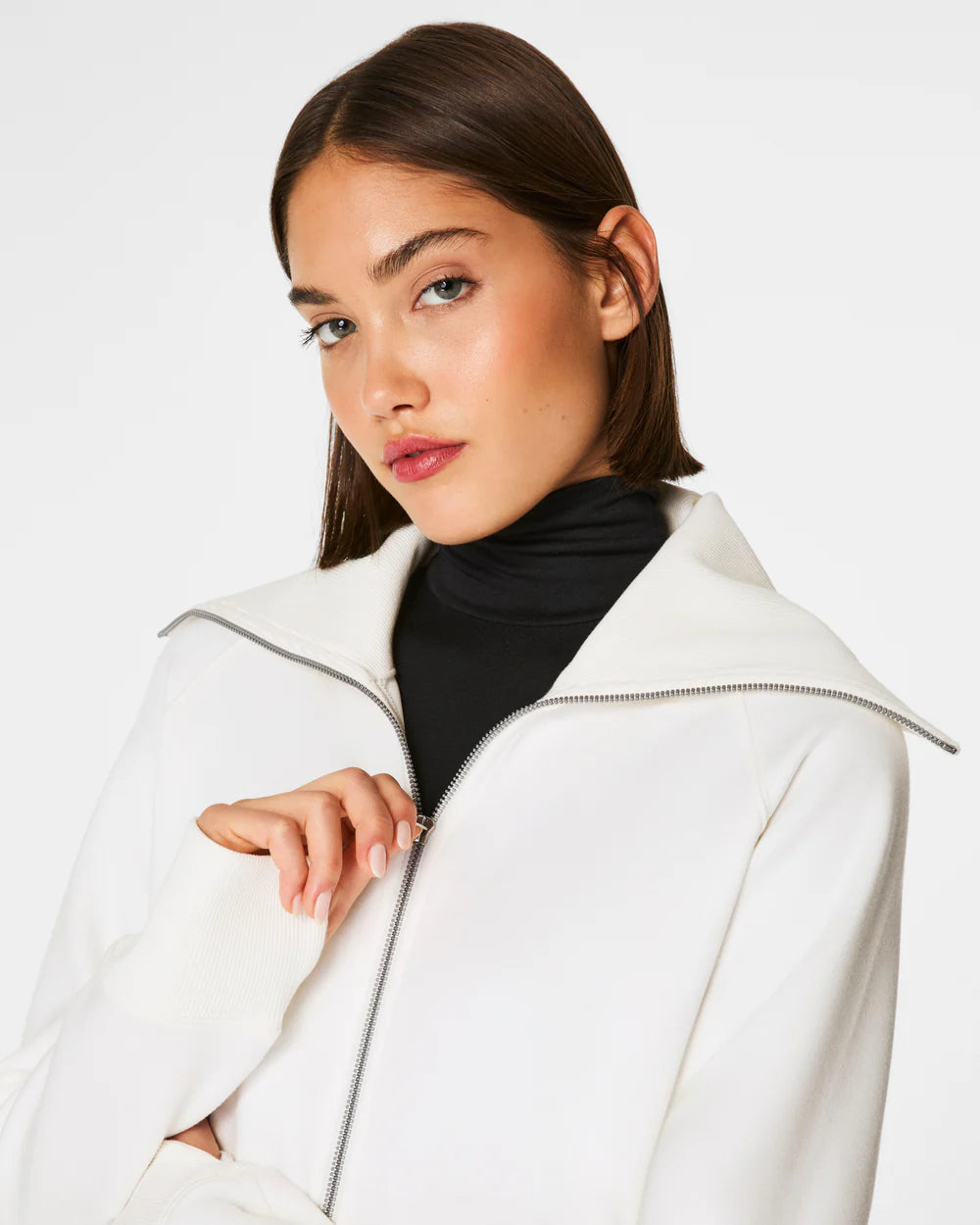Luxe Full Zip Tunic
