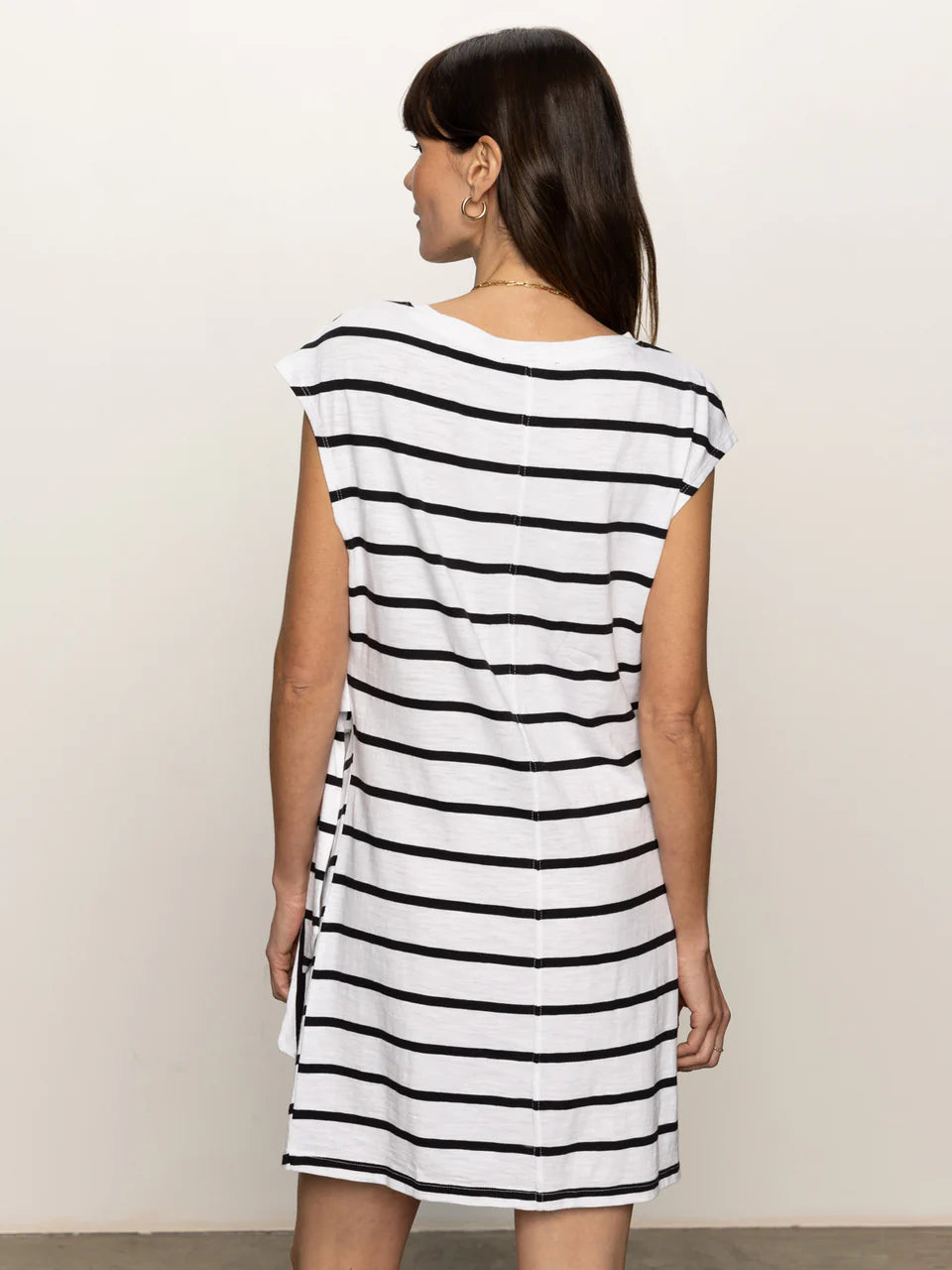 Side Tie T-Shirt Dress