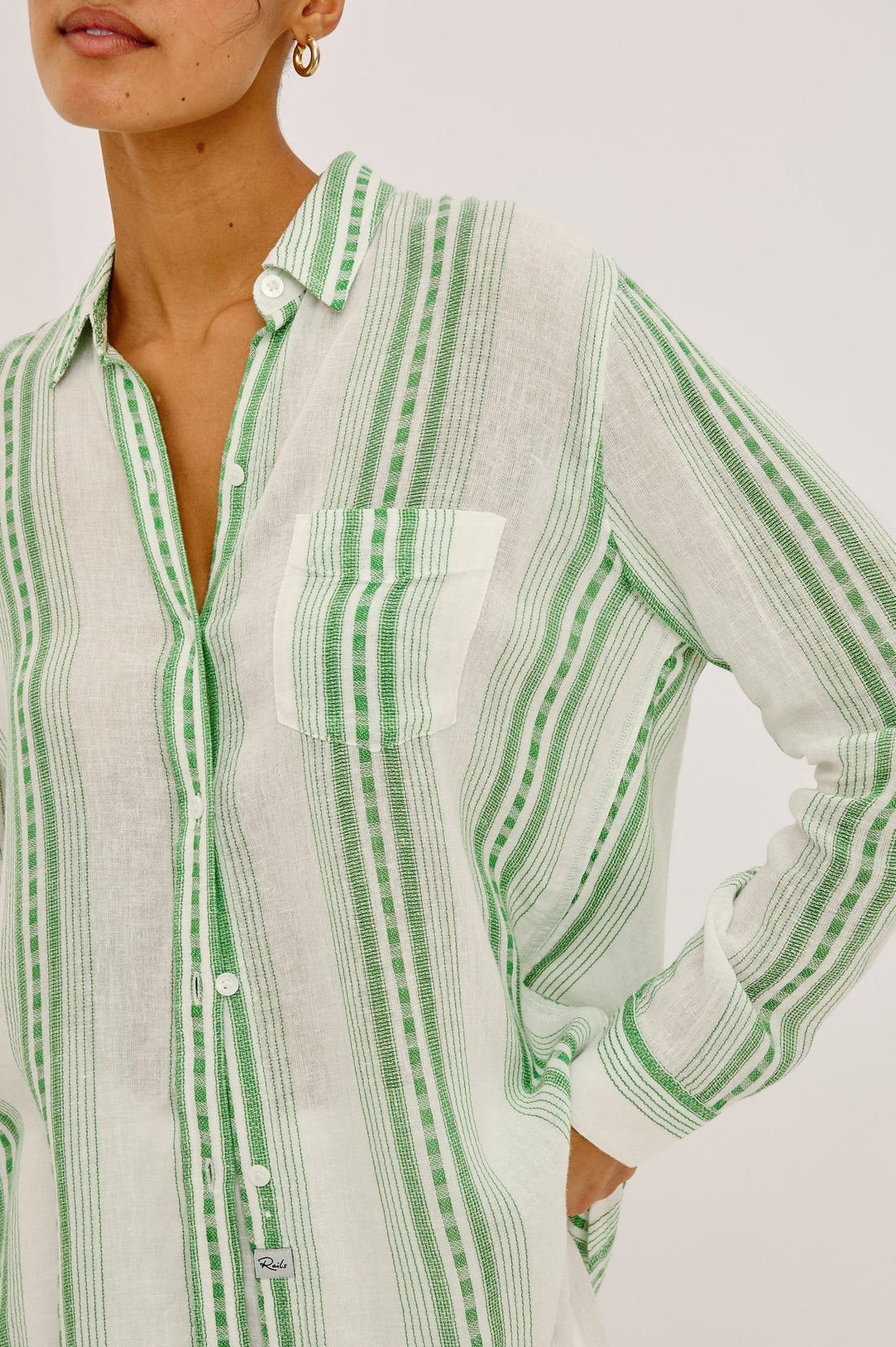 Charli Striped Blouse