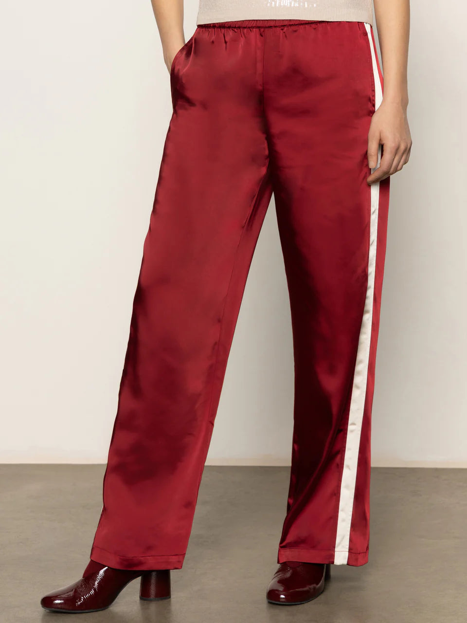 Satin Track Pant