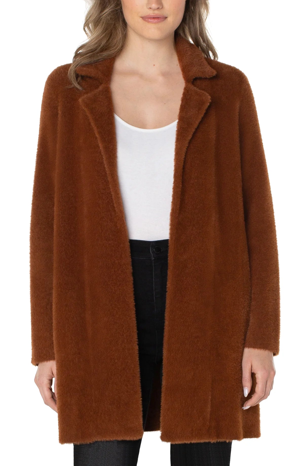 Open Front Coatigan