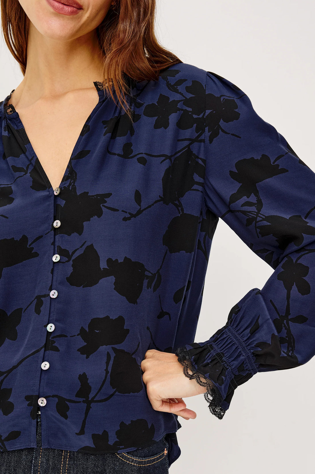 Magda Floral Blouse