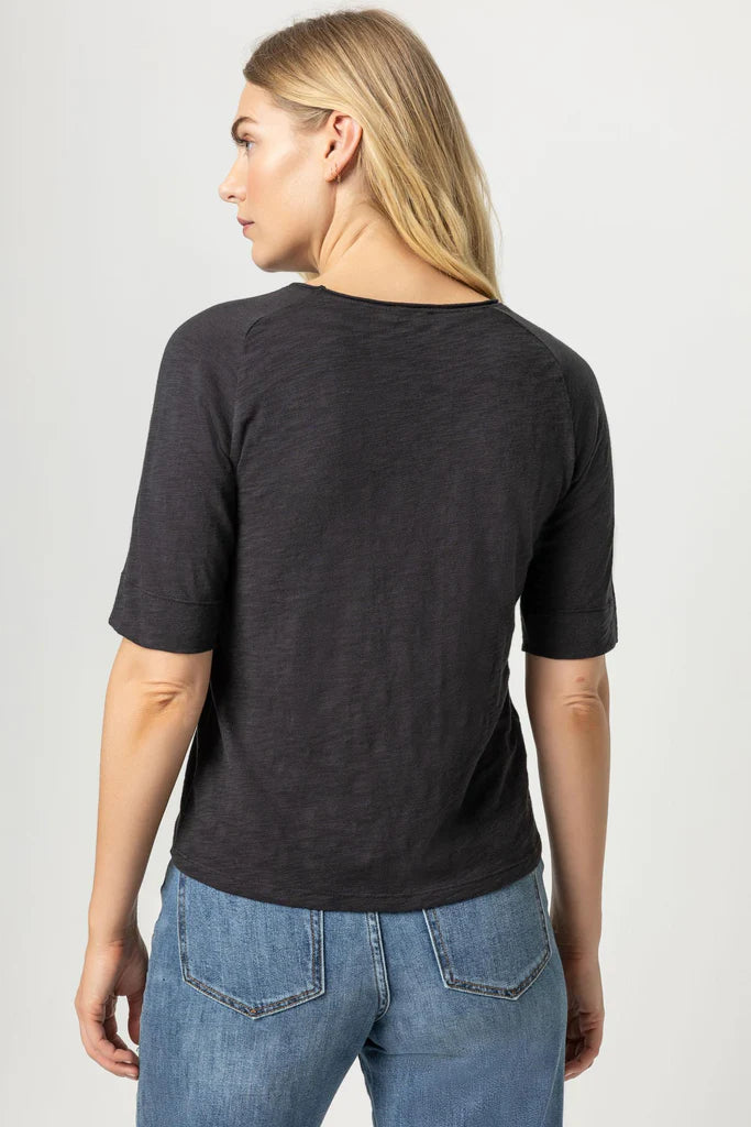 Saddle Shoulder Crewneck
