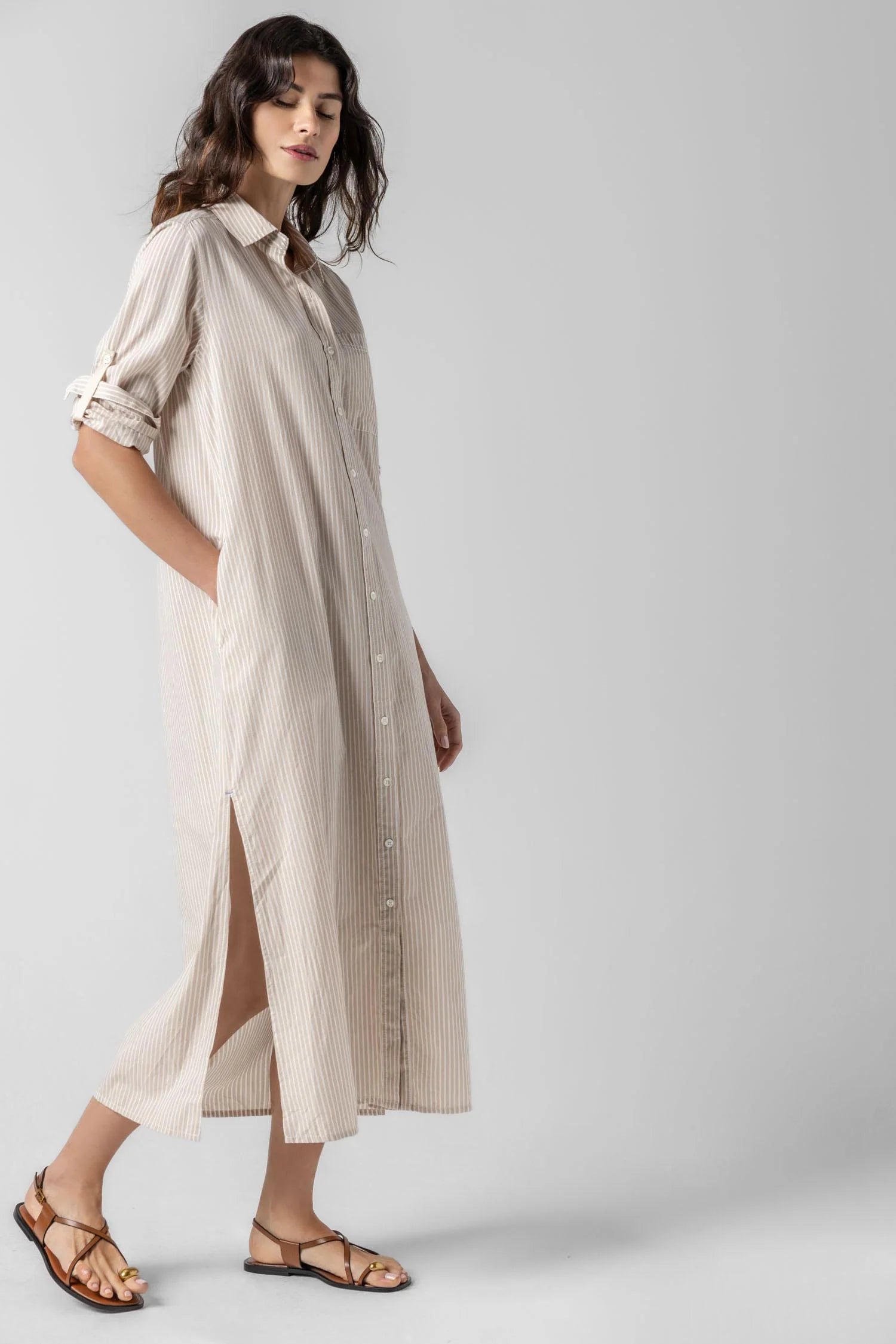 Maxi Shirt Dress