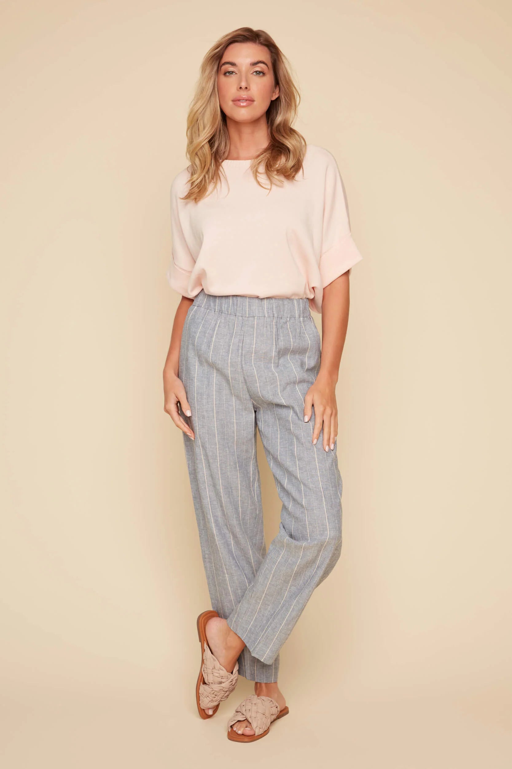 Linen Blend Pants