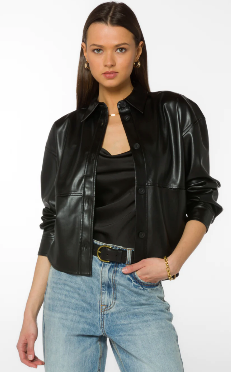 Halo Leather Jacket