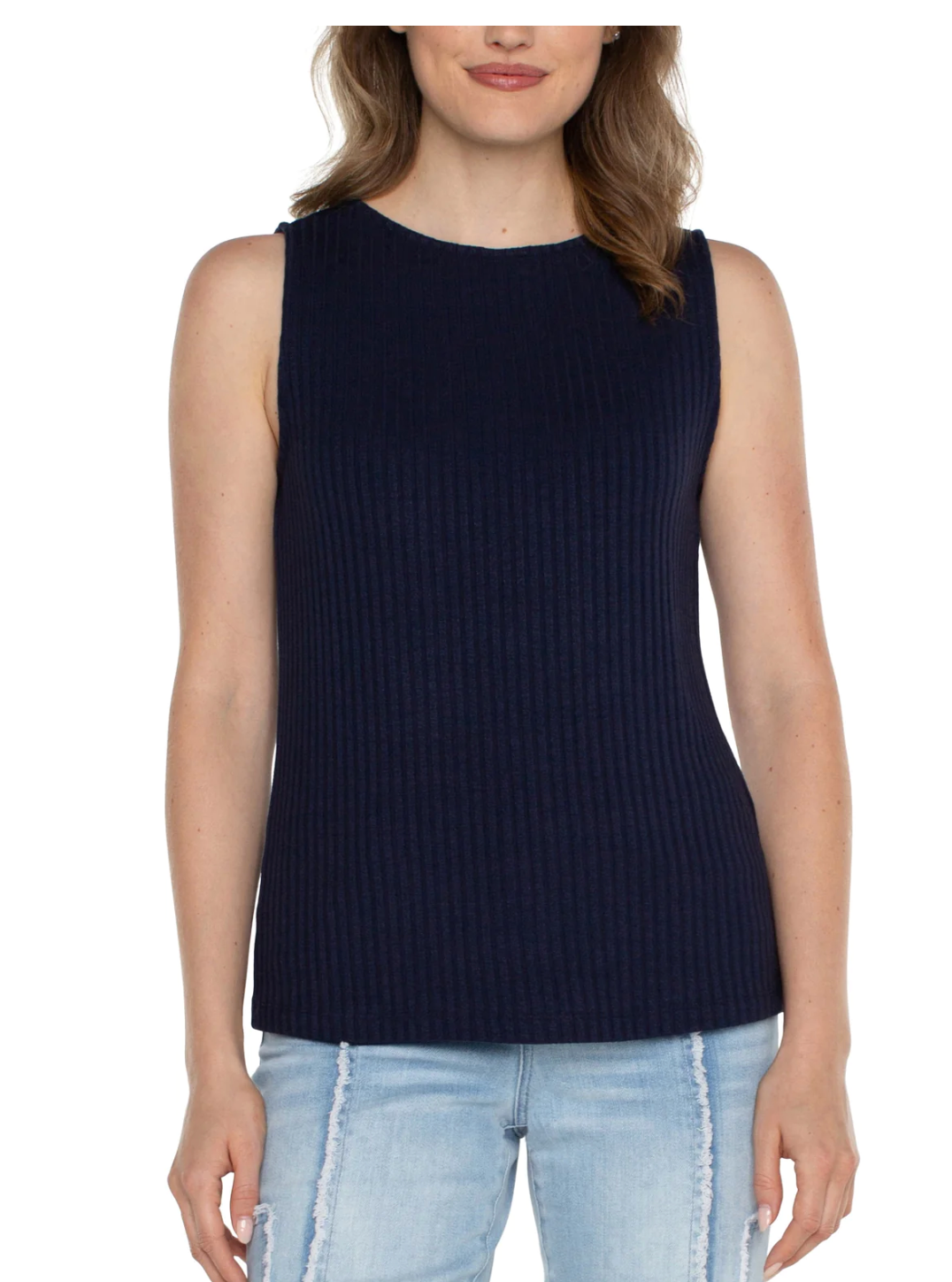 Boat Neck Sleeveless Tank