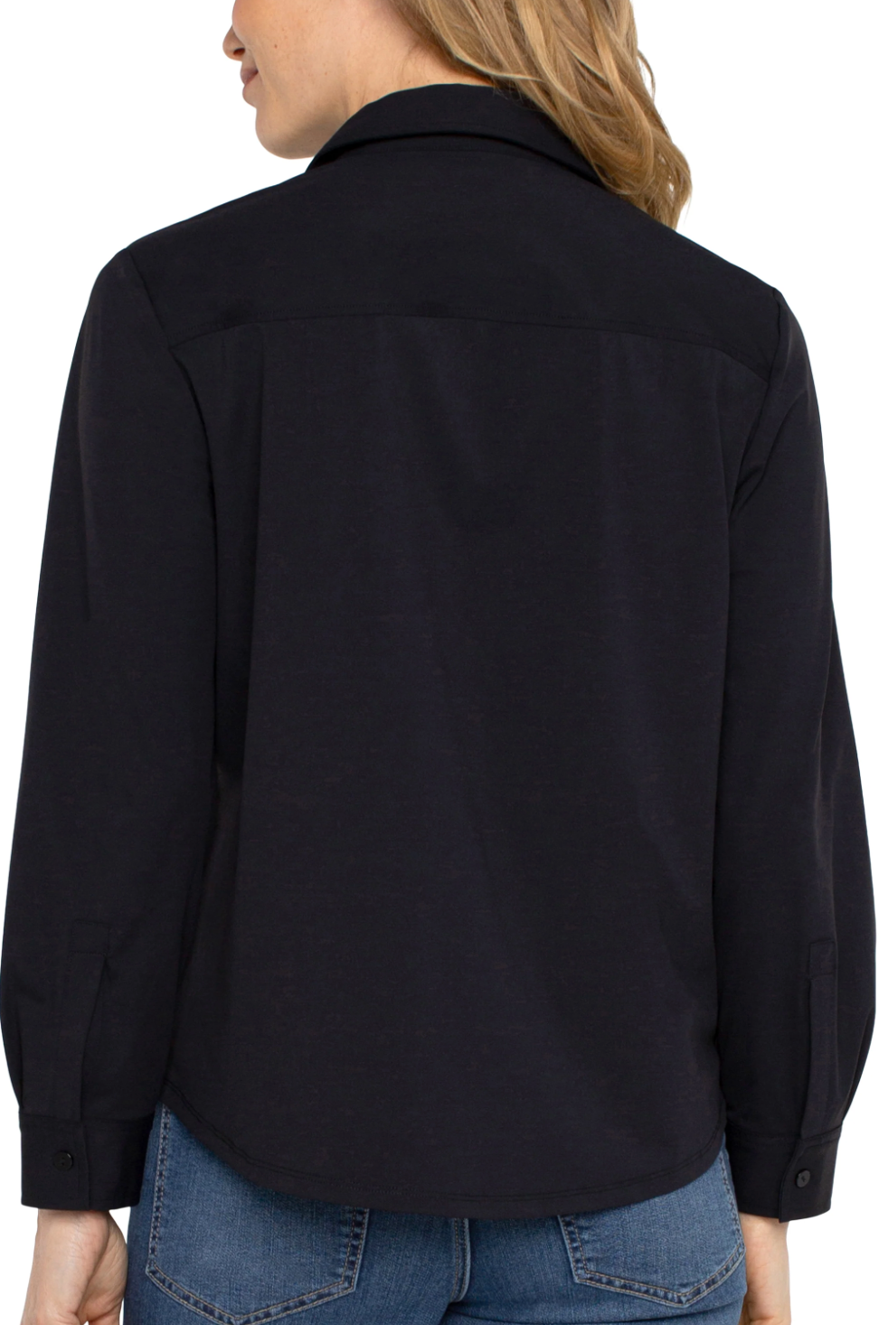 Long Sleeve Button Front