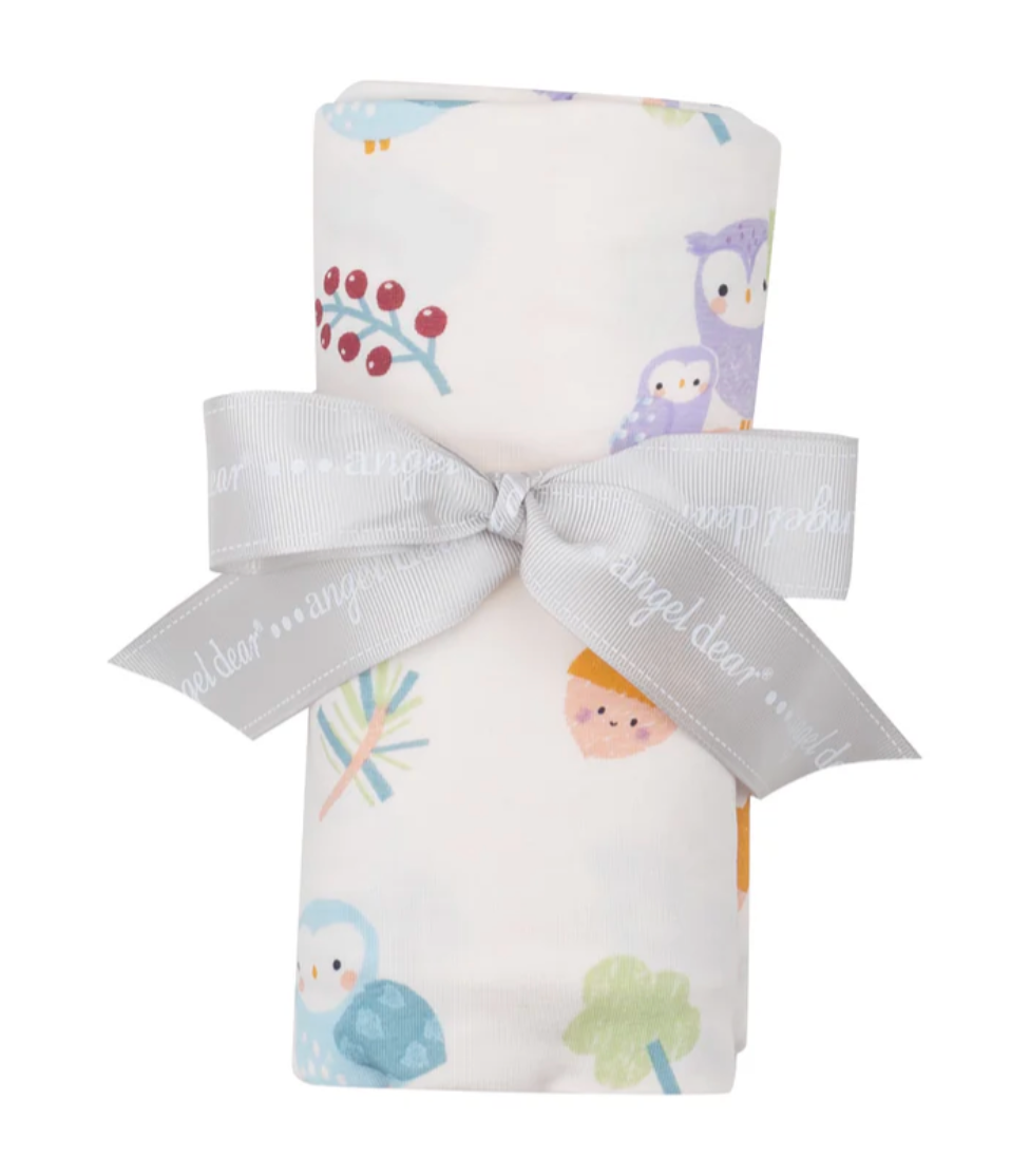 Owl Swaddle Blanket