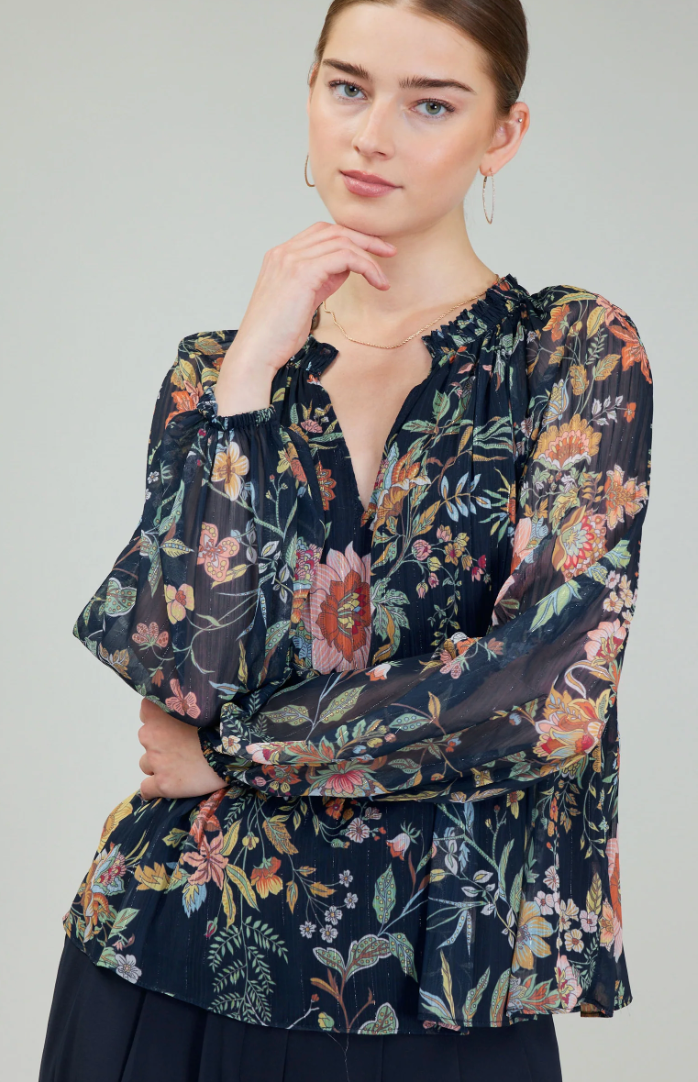 Pleated Blouse