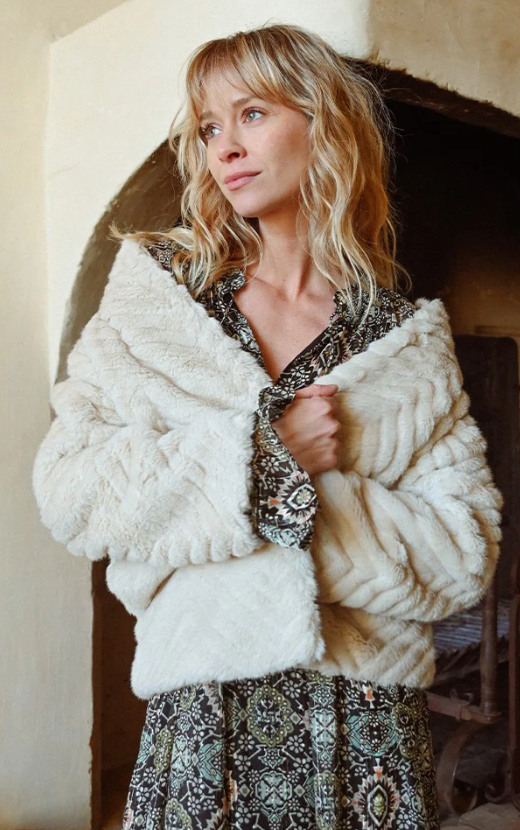 Faux Fur Jacket