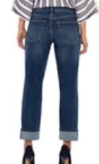 Marley Girlfriend Cuffed Jeans