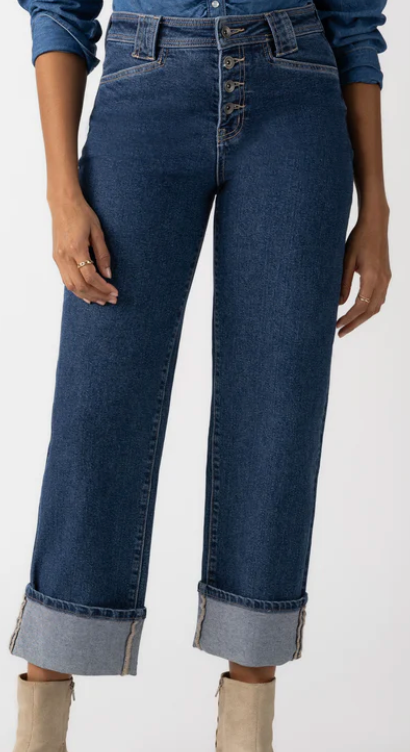 Luna Cuff Denim Pant