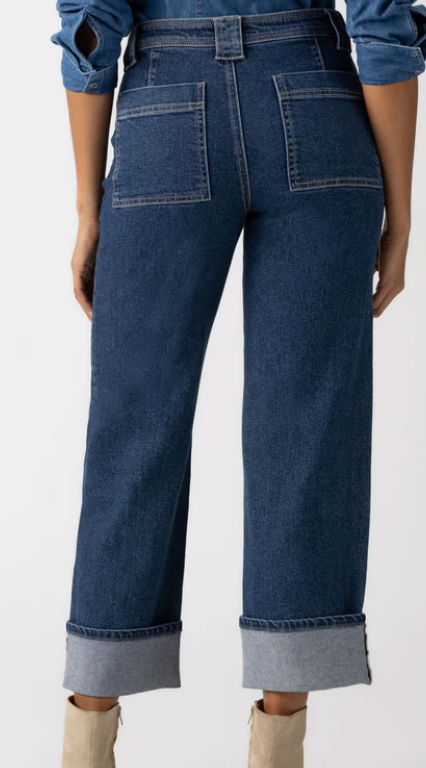 Luna Cuff Denim Pant