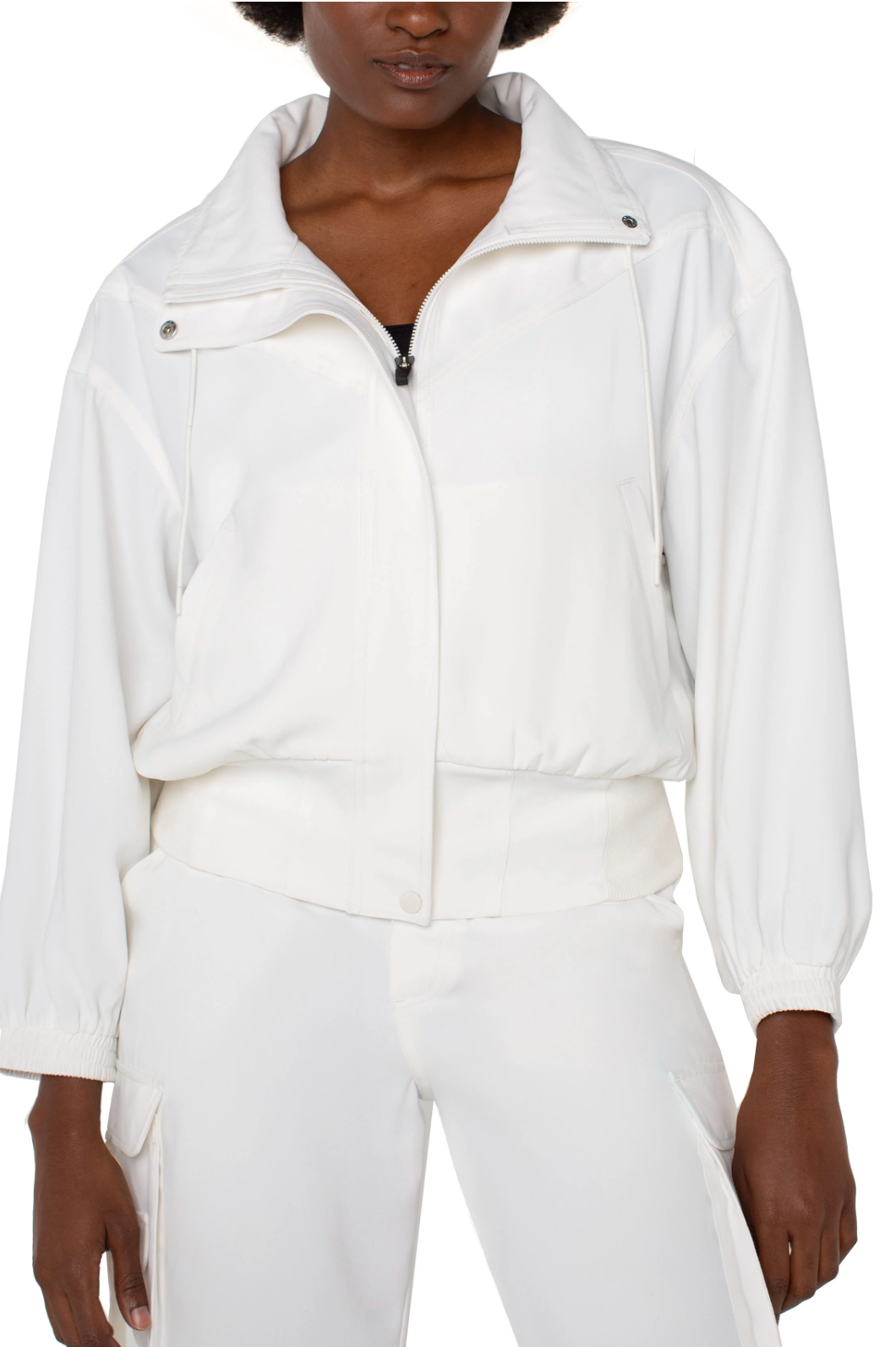 Zip Up Dolman Jacket