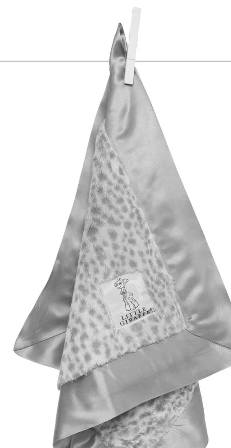 Luxe Snow Leopard Blanky