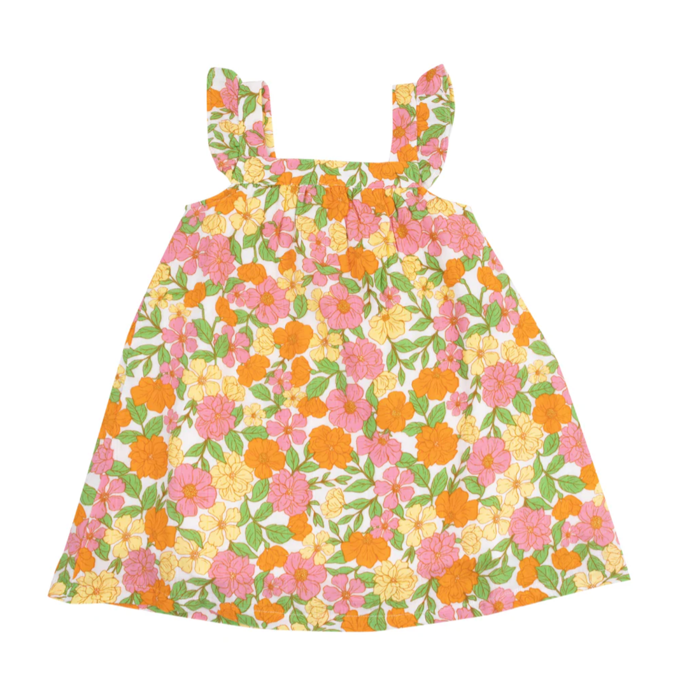 Botanical Retro Floral Sundress