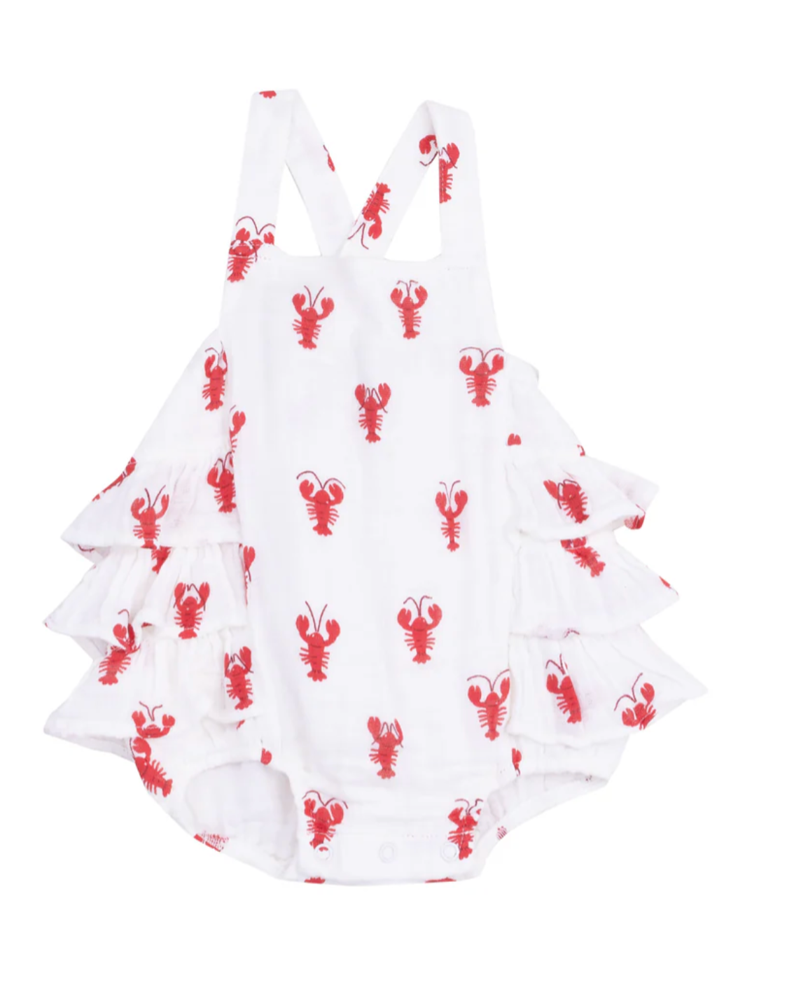 Lobster Muslin Ruffle