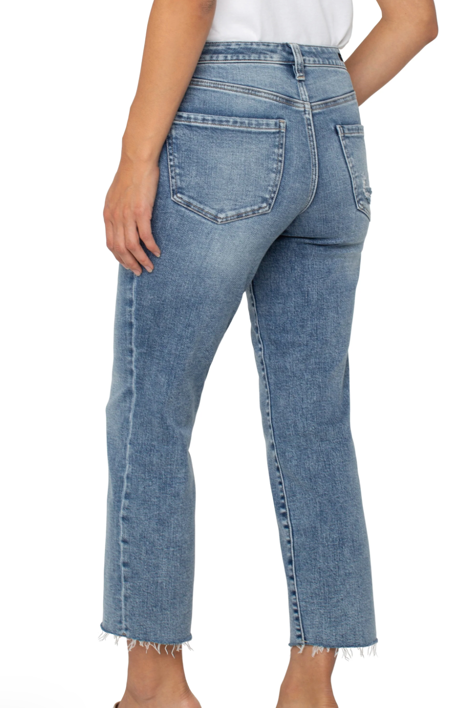 Liv Non-Skinny w/cut Hem