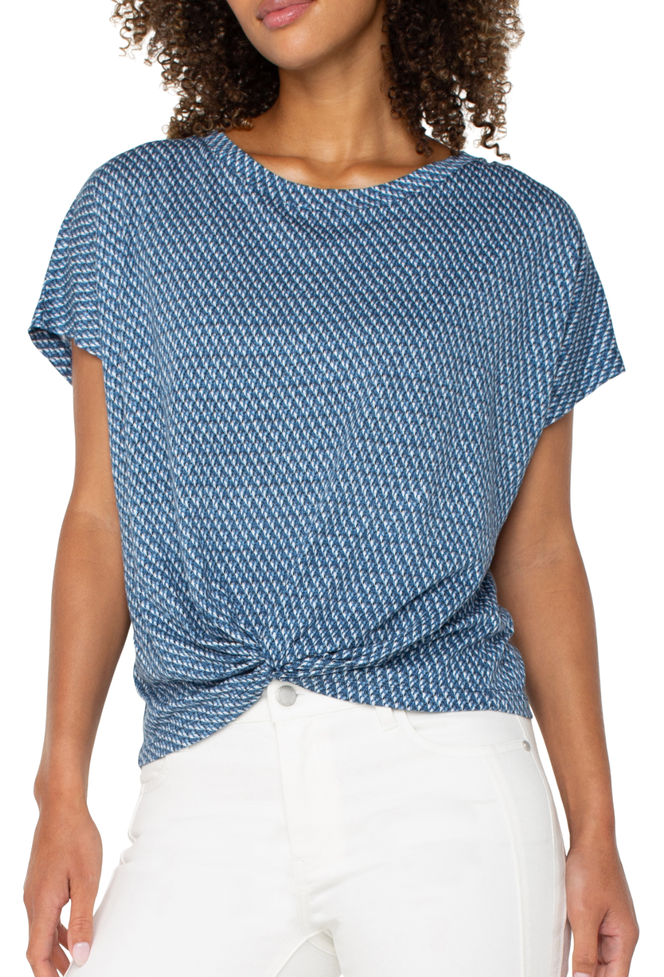 Crew Knit w/ Tie detail