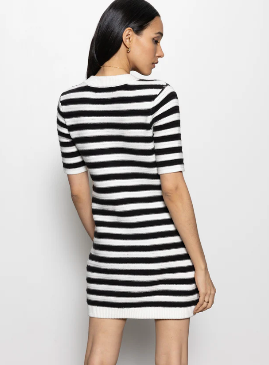 Button Front Knitted Dress