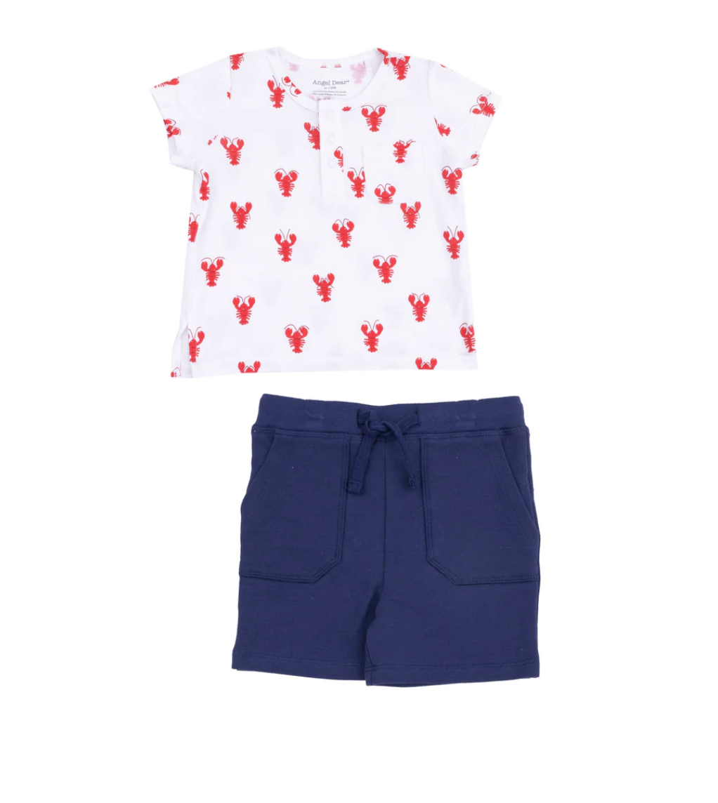 Pocket Henley & Shorts