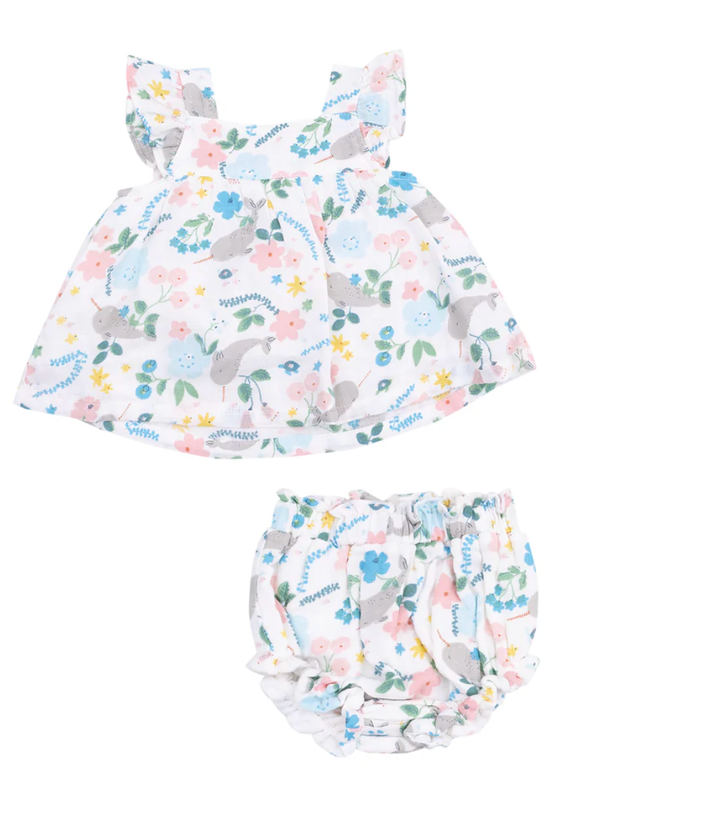Pinafore & Diaper Cover