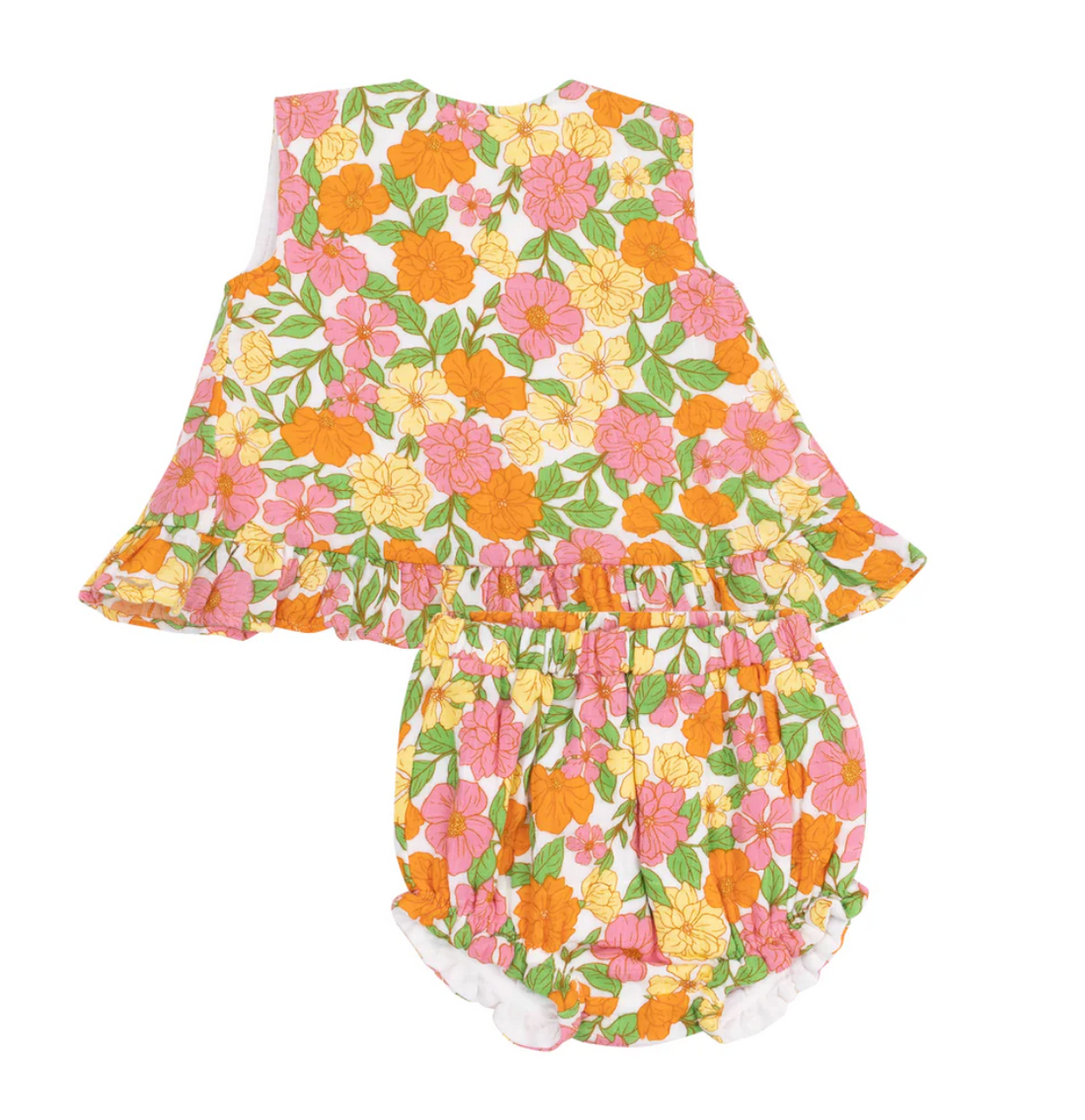 Ruffle Back Top & Bloomer