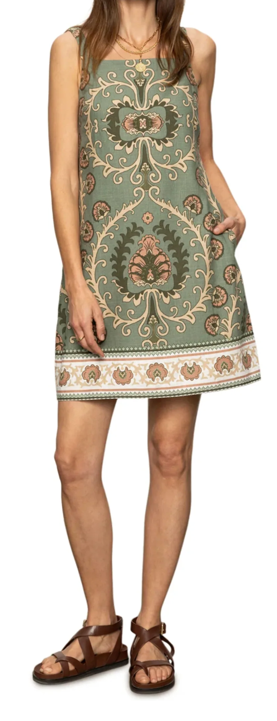 Tapestry Shift Dress