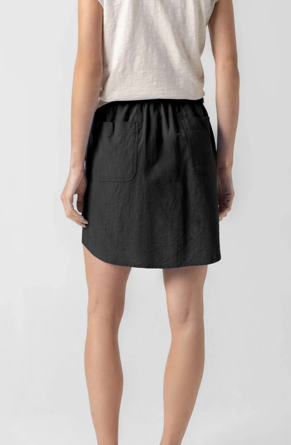 Round Hem Skirt