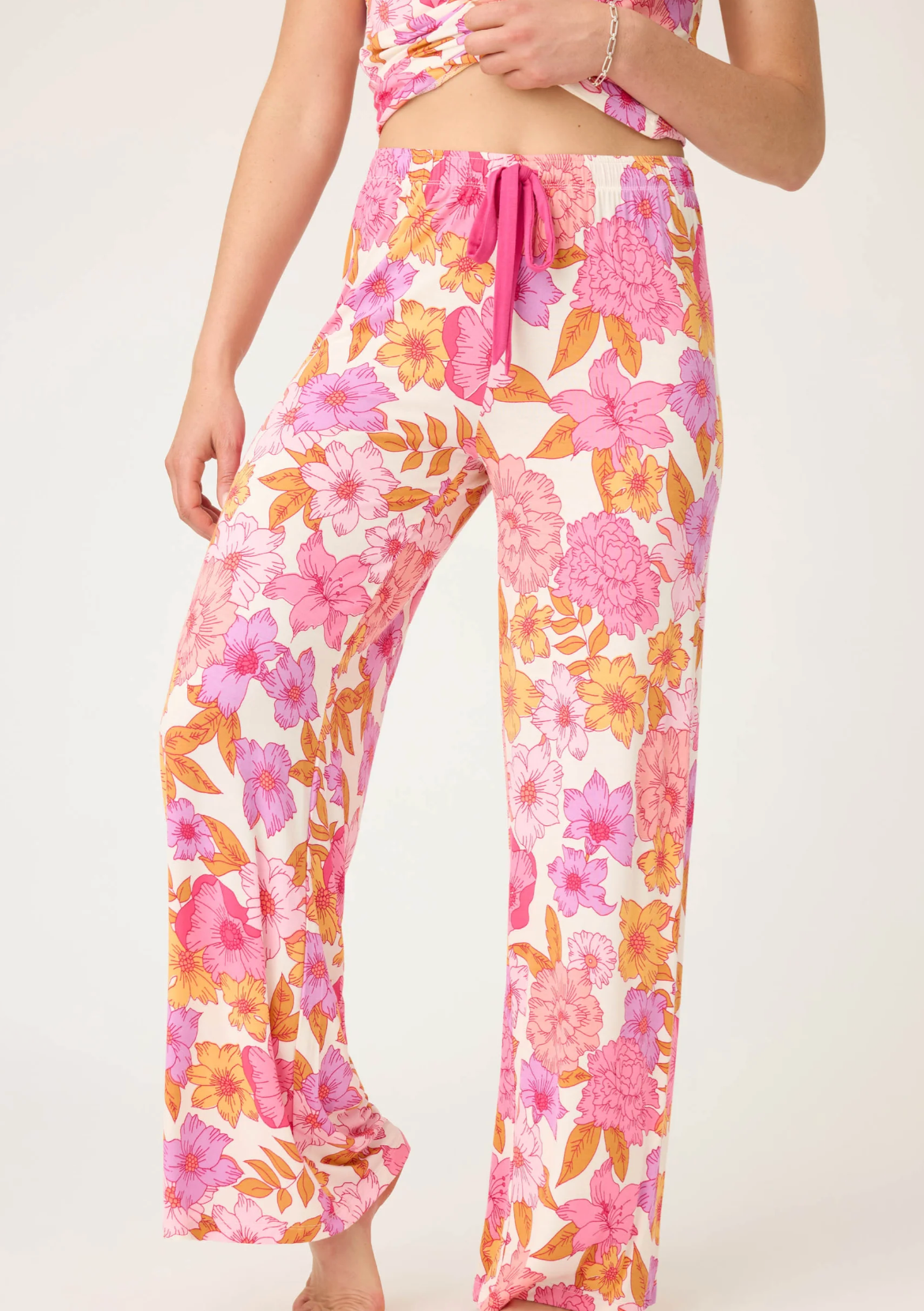 Floral Print Pant