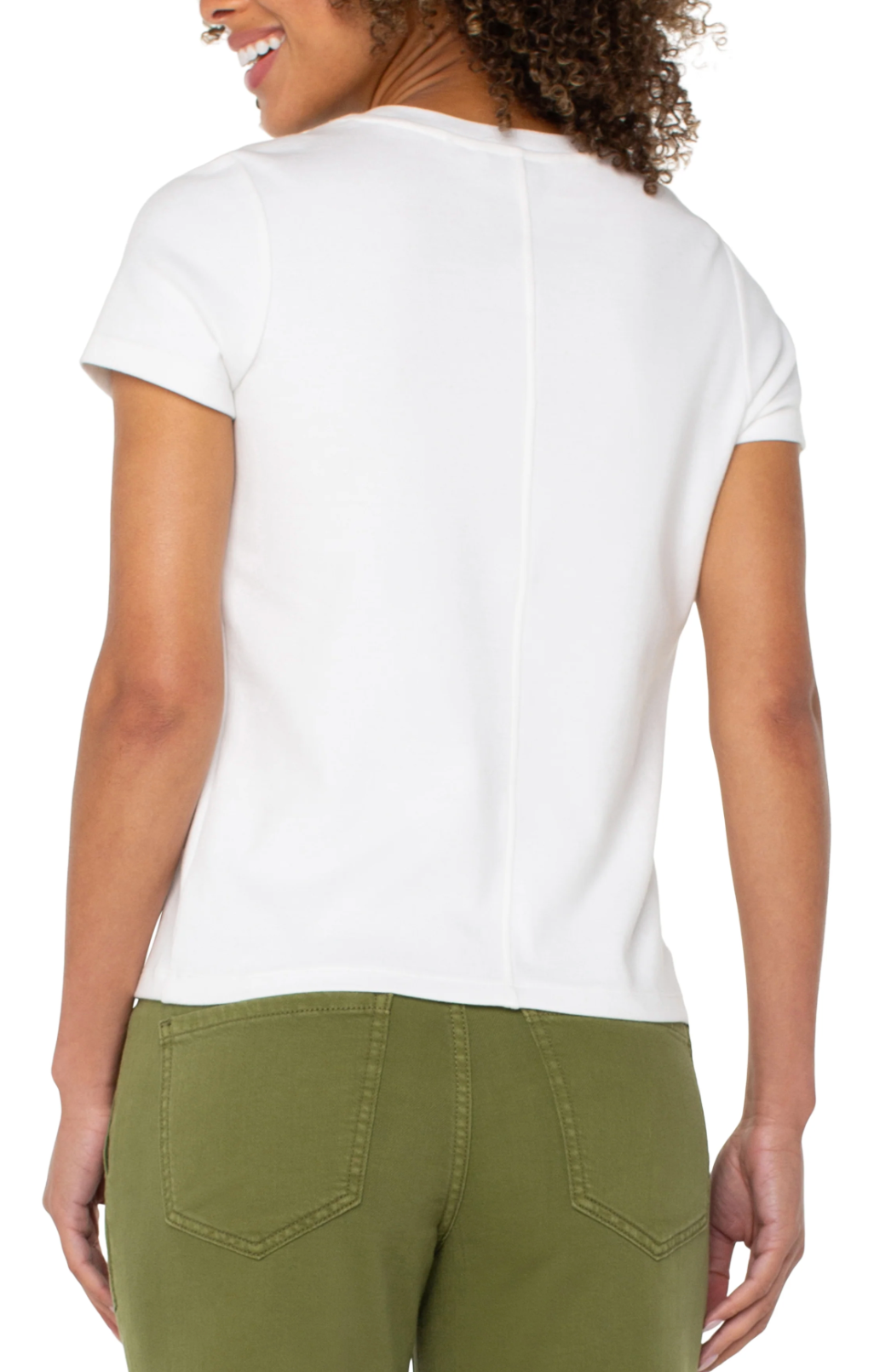 Crew Neck Knit Tee