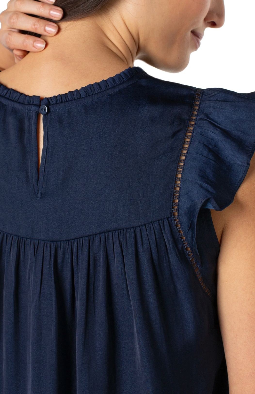 Flutter Sleeve Top