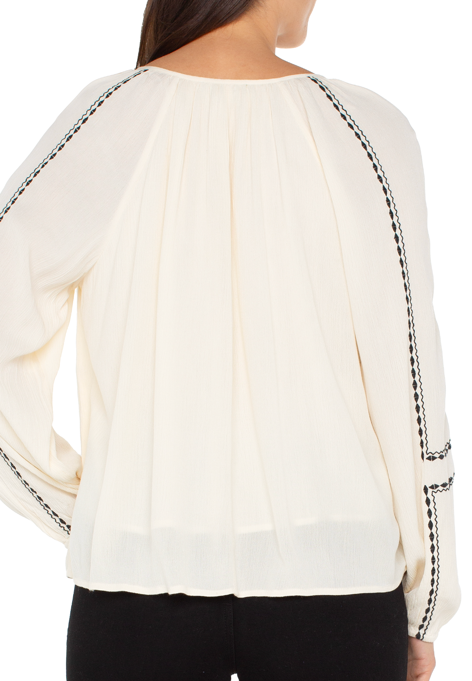 L/S Raglan Embroidered Shirt