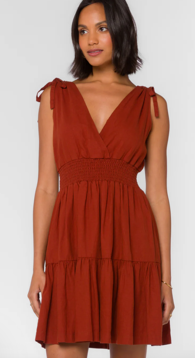 Charla Double V Dress