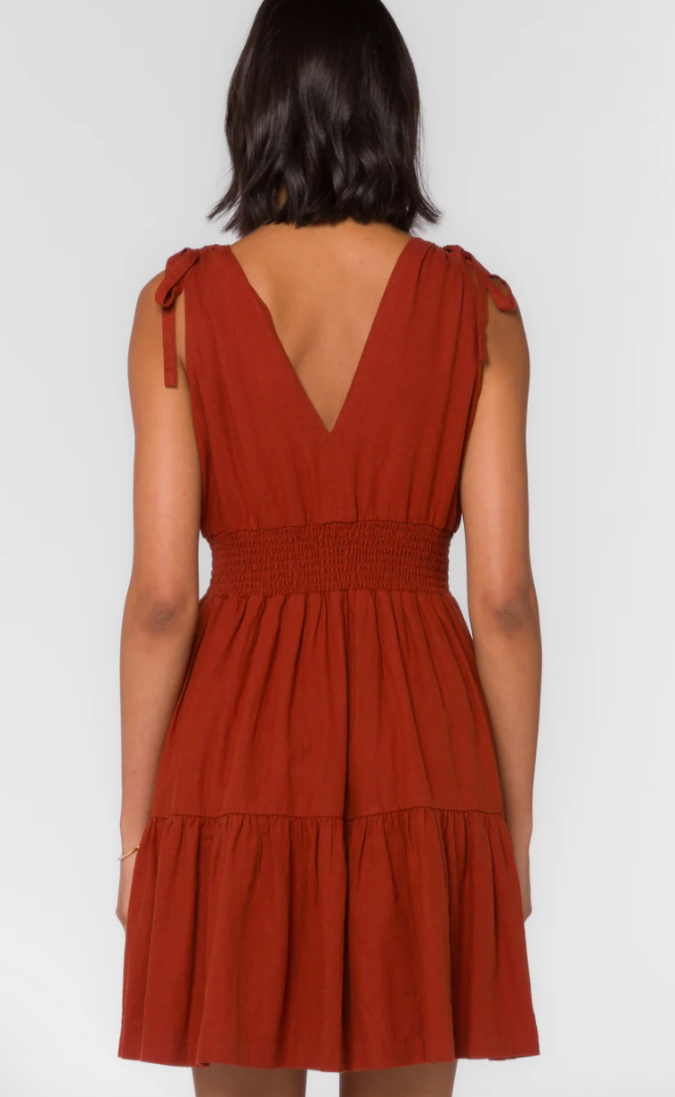 Charla Double V Dress