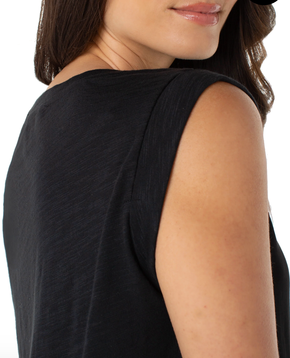 Woven Knit Top