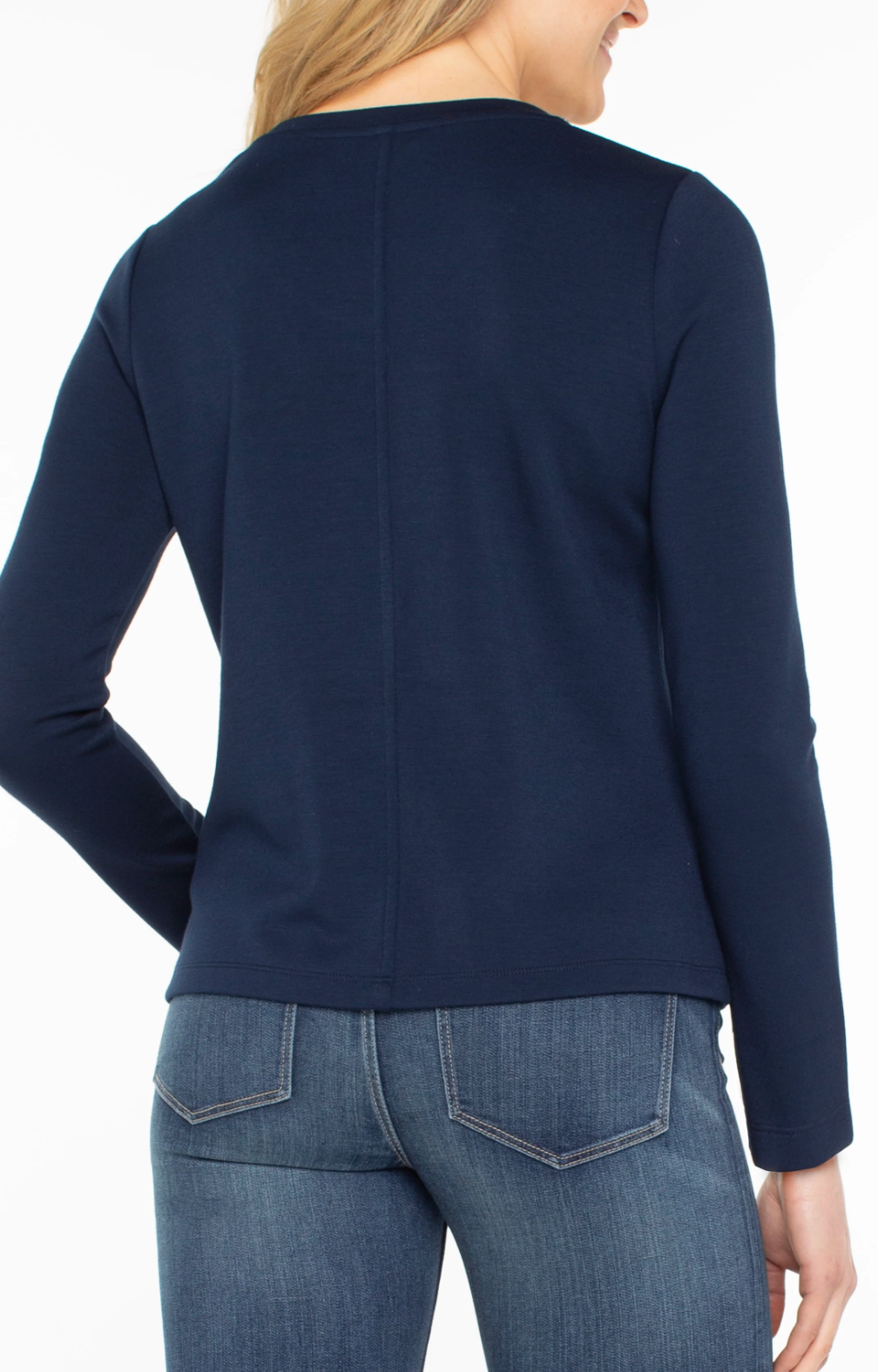 L/S Scoop Neck Top