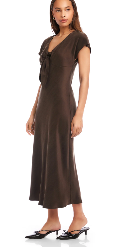 Emmeline Tie Front Dress