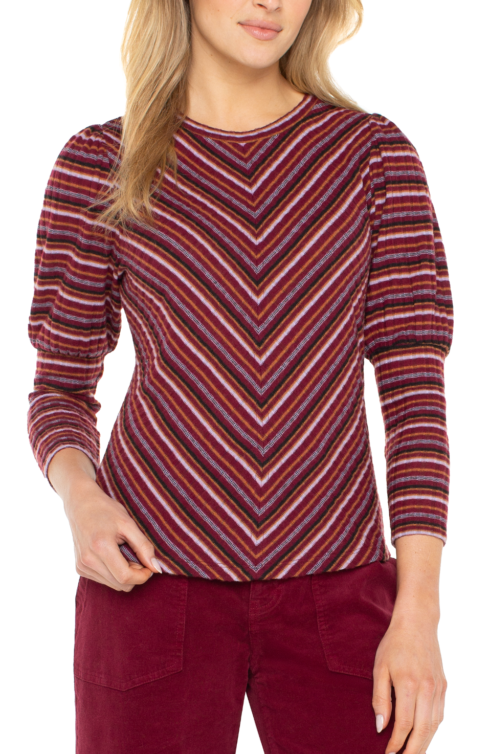 3/4 Sleeve Juliette Sleeve Knit Top