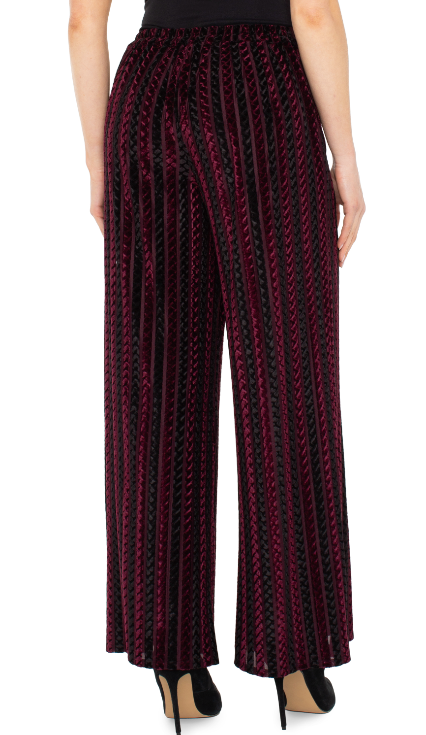 Pull-on Wide Leg Pants