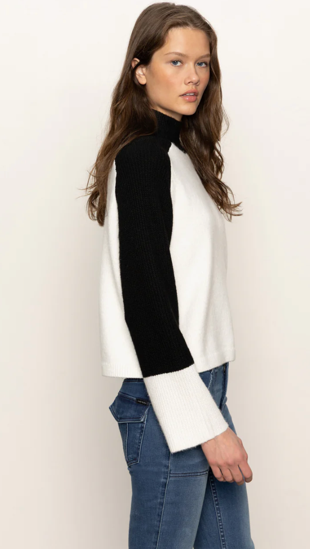 Downtown Mock Neck Sweater