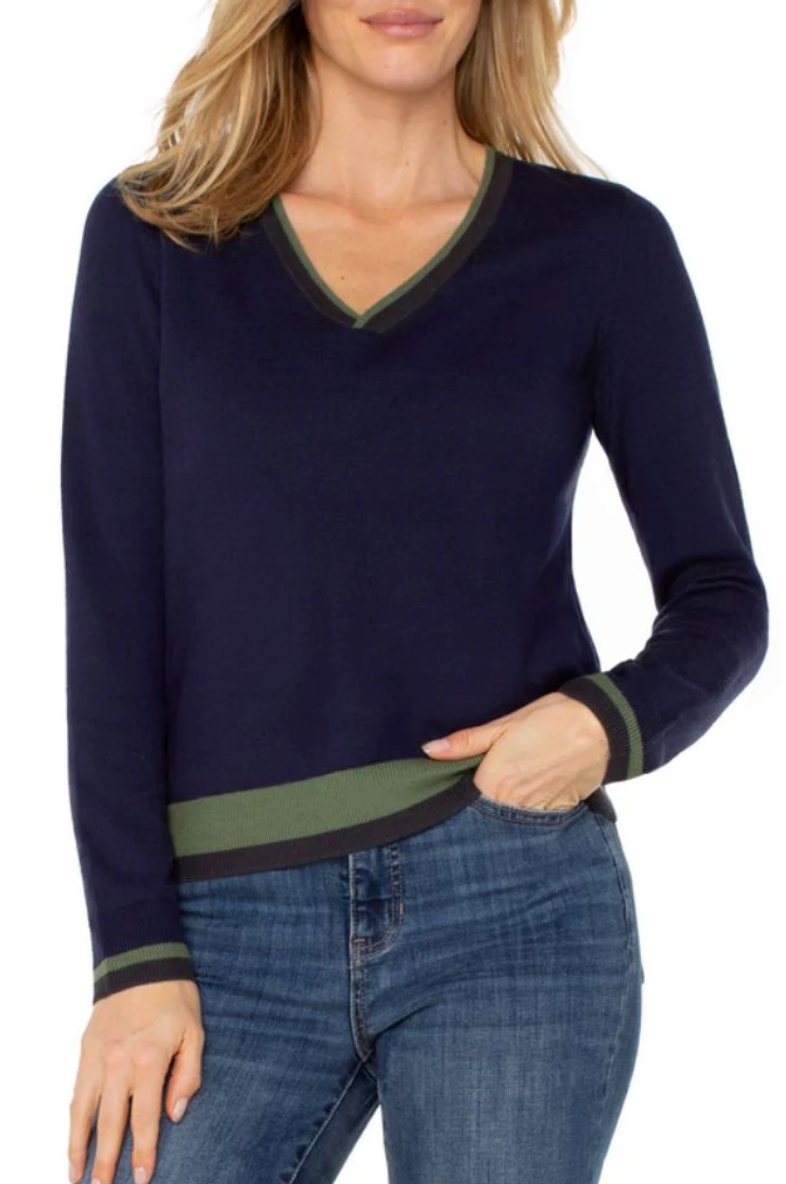 Colorblock Sweater