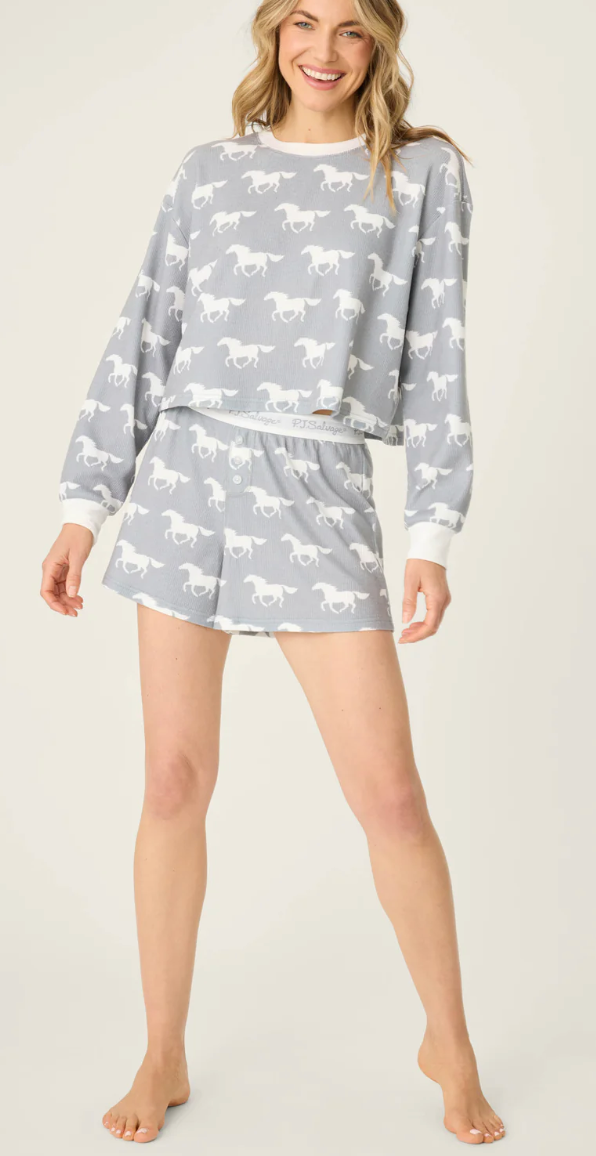 Boyfriend Boxer PJ Set
